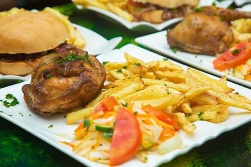 Roasted Chicken w/ French Fries Normal